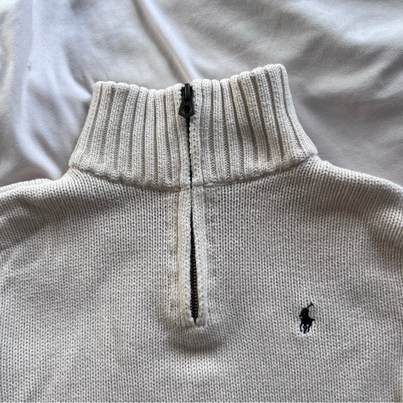 Polo Ralph Lauren half zip knit sweater - Picture 2 of 5